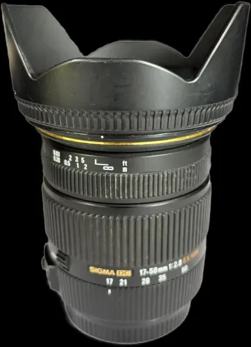 Lente zoom 17-50 2.8 Dc Ex os Hsm