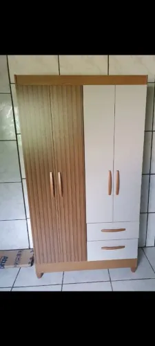 Guarda Roupa De Solteiro A Partir De 599 RS Entrega E Montagem Grátis. Loja R&L Moveis