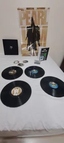 Pearl Jam Ten Super Deluxe Box Set 2009 Vinyl