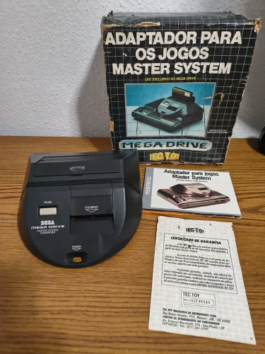 Adaptador Master System para Mega Drive CIB TECTOY 