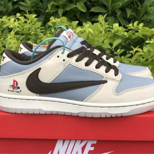 Tênis Travis Scott PlayStation Nike Dunk Low Masculino/Feminino Nº 36 ao 43