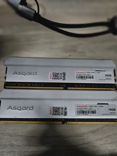 Memória ram asgard 32gb 2x16 3200mts