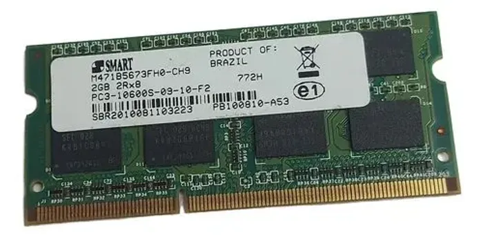 Memórias Ddr3 Nova Com 2 Gb Para Notebooks