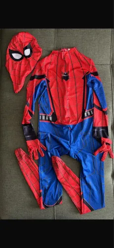 Fantasia do homem aranha - 5/6 anos