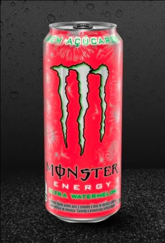 Energético Monster Ultra Melancia Zero Açúcar 473ml - Monster Energy