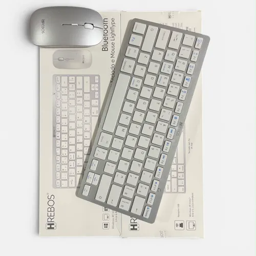 Teclado e mouse sem fio