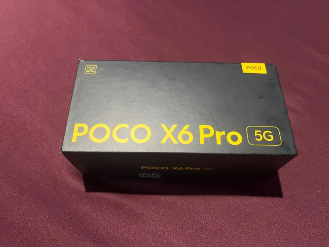 Poço x6 Pro 5g $1.600