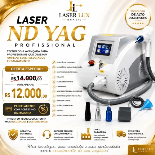 Laser ND YAG ( remoção de tatuagem )