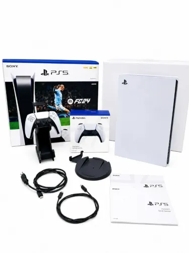 PS5 (PLAYSTATION 5) + 30 JOGOS + CONTROLE ORIGINAL + TODOS OS CABOS NA CAIXA