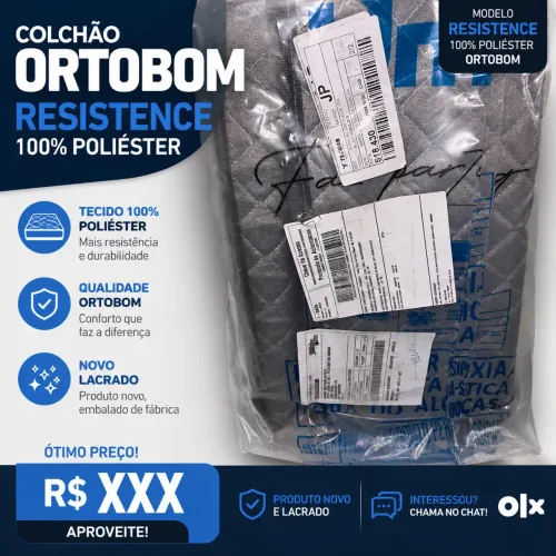 Cama Resistence 100% poliester