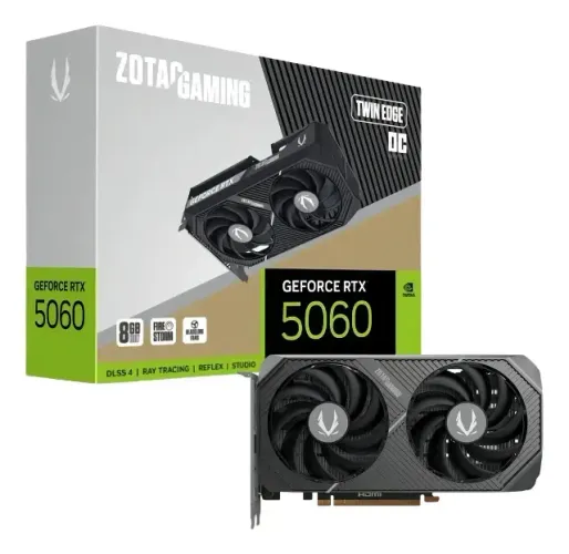 Placa de Video RTX 5060 zotac nova lacrada