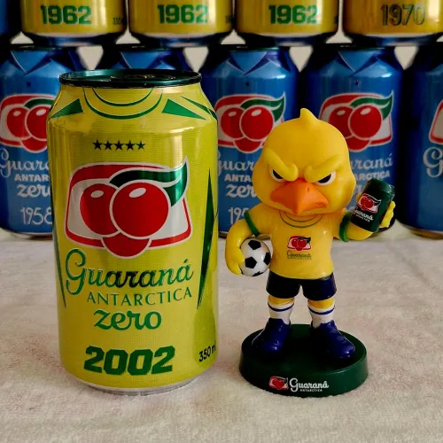 Miniatura " Pistola " + Guaraná Antárctica Zero 350ml - 2002