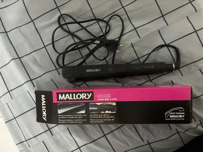 Prancha de cabelo malory nova
