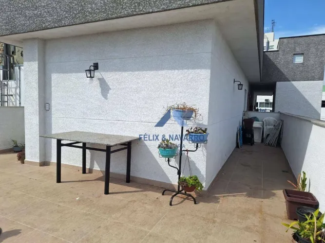 Apartamento cobertura com 2 dormitórios e varanda à venda, 80 m² por R$ 350.000 - Limão -