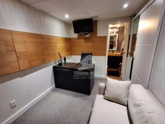 Sala comercial mobiliada para alugar, 38m² por R$3.000 na Barra da Tijuca - Rio de Janeiro
