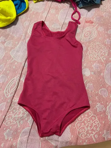 Maiô infantil Rosa - Tamanho P