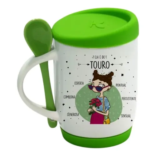Caneca Touro Alça Soft Personalizada