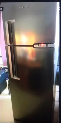 Geladeira Brastemp BRM39EKANA Inox 352 Litros Duplex