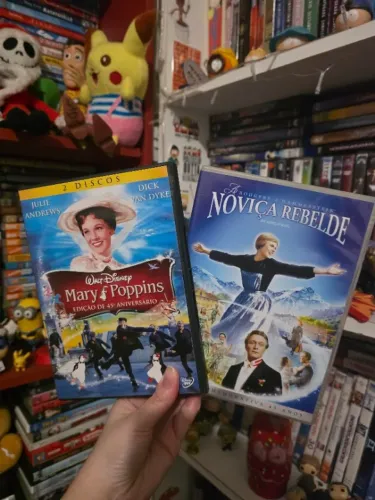 DVD Mary Poppins e a Noviça Rebelde