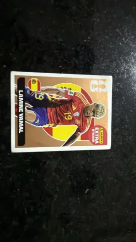 Figurinha do Yamal Bronze copa do mundo 2026