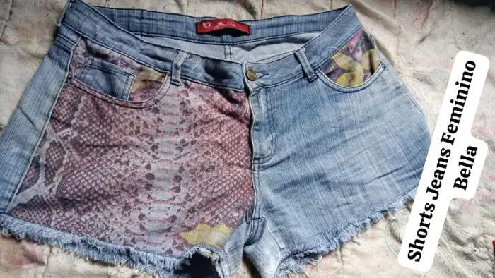 Shorts Jeans Feminino Bella