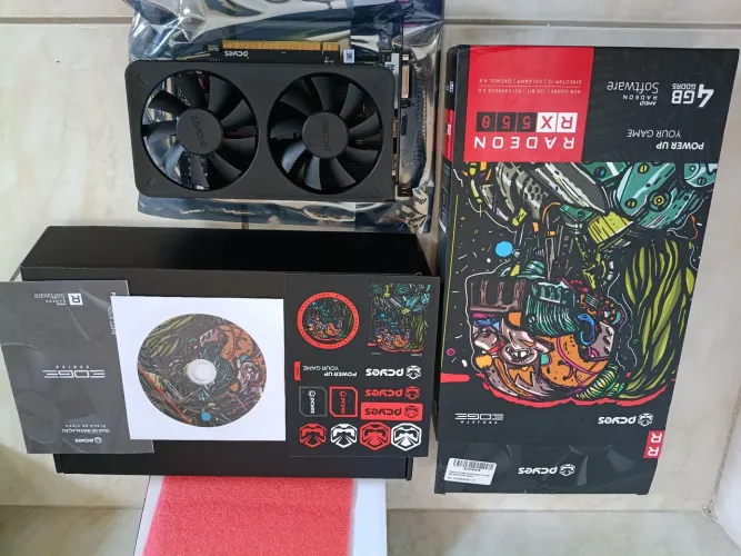 OPORTUNIDADE - PLACA DE VÍDEO RADEON RX 550 4GB GDDR5