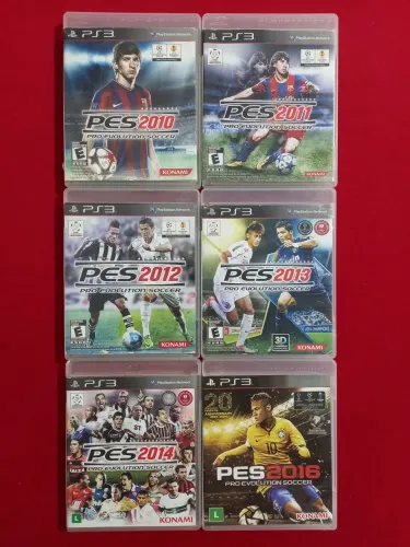 Pro Evolution Soccer PES 10,11,12,13,14,16 - Qual jogo da foto 40,00 !!