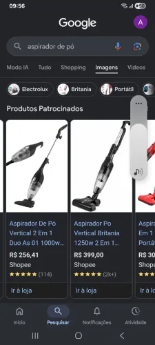Aspirador de po