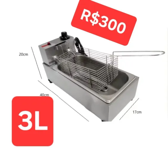 Fritadeira eletrica 3L