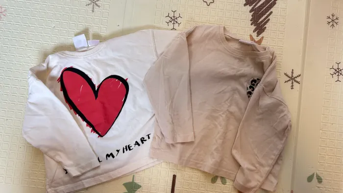 Kit camisetas manga-longa - ZARA