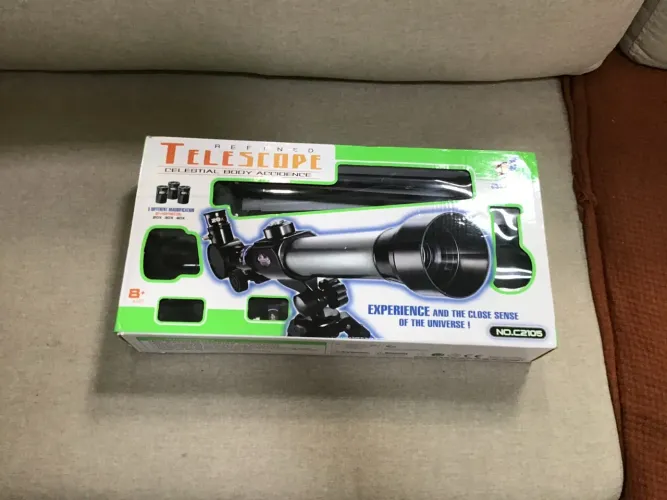 Telescópio Astronômico Infantil Educativo