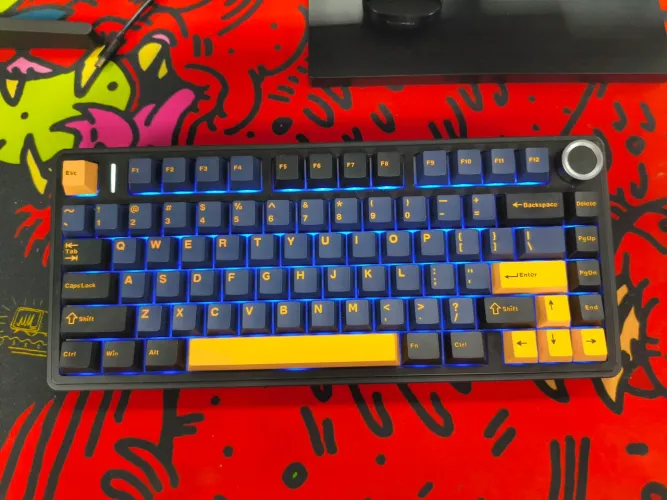Teclado mecânico AULAF75