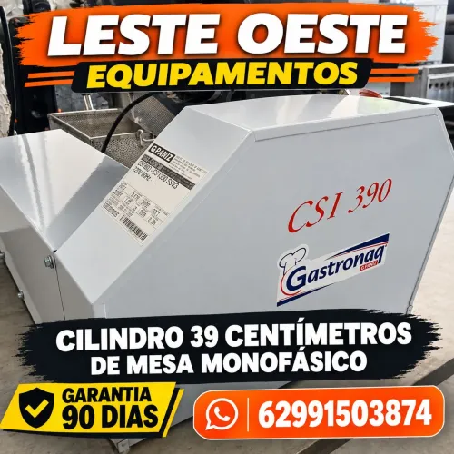 Cilindro 39 centímetros marca gastromaq monofasico de mesa