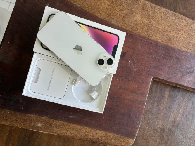 iPhone 14 128GB Branco | Original | Sem Detalhes
