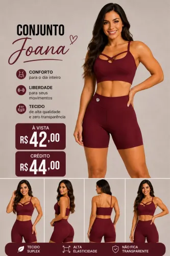 Roupas fitness de academia