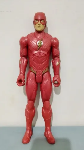 Boneco Flash liga da justiça Mattel