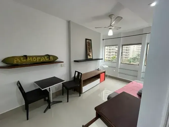 Barra da Tijuca, 1 quarto , mobiliado,35M2