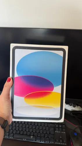 IPAD 11 128GB Azul! LACRADO! 1 ano de garantia! ACEITAMOS CARTOES