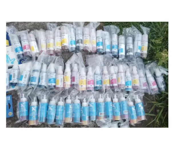Lote de 55 Cartuchos Genéricos modelo Epson 673 544 504