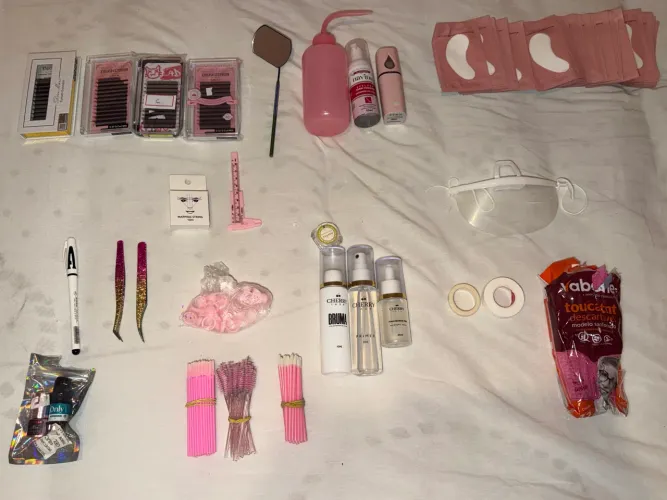 Kit Completo Profissional para Extensão de Cílios Lash Designer