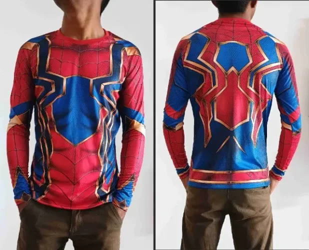 Camisa Homem Aranha UV Térmica