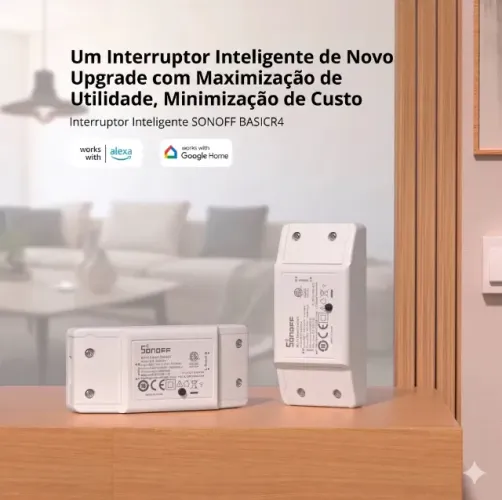 Sonoff Basic R4 Interruptor Wifi P/ Automação Residencial