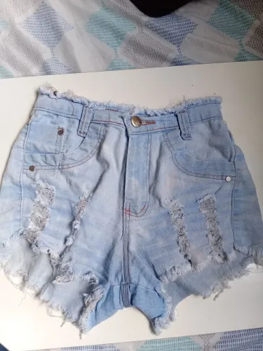 Short jeans feminino