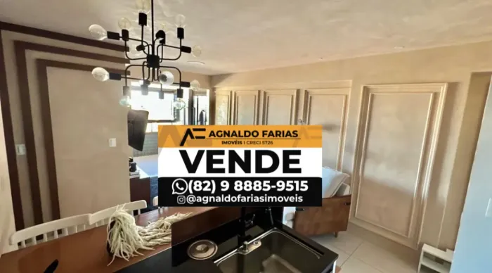 Vendo belo apartamento mobiliado em Jatiúca - Maceió - AL