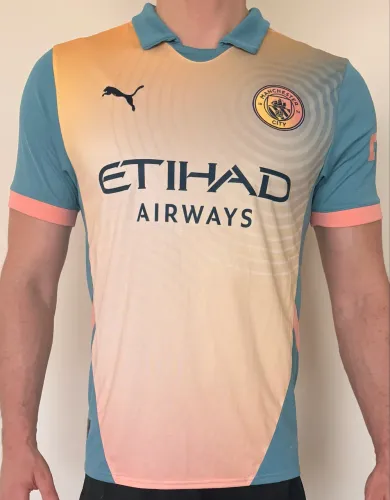 Camisa Manchester City 24/25 4ª Definitely City Puma original