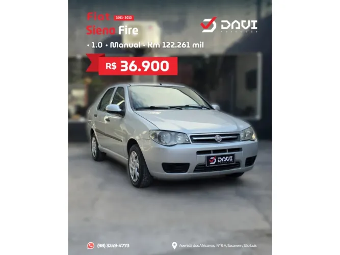 Fiat Siena 1.0/ EX 1.0 MPI Fire/ Fire Flex 8V 2012