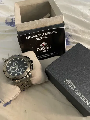 Relógio orient de titânio 