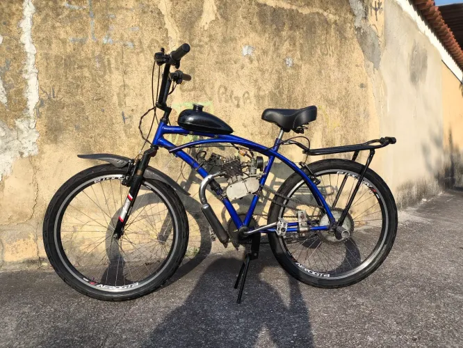 BIKE MOTORIZADA 2T 100CC EM ÓTIMO ESTADO ?