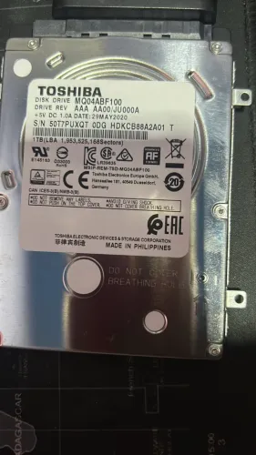 HD 1TB Notebook novissimo!