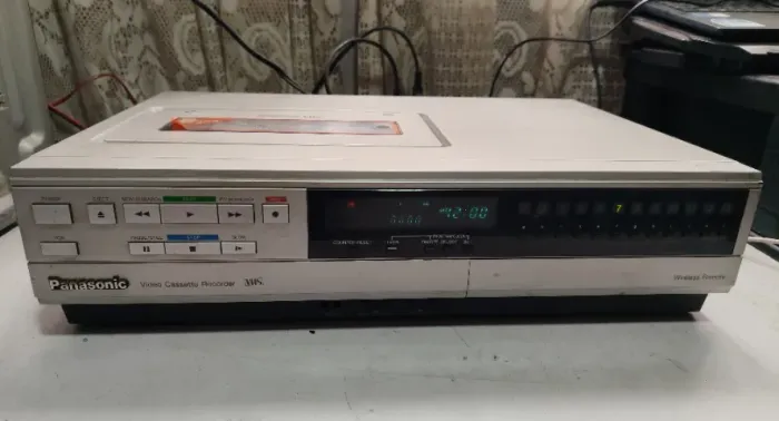 Vídeo Cassete Panasonic Japan Pv-231r Bom Estado P/ Arrumar